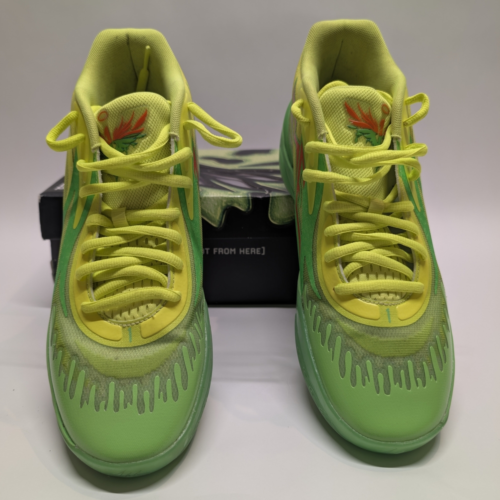 Puma Green and Yellow Sneakers